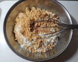 簡単！餅と茹であずき入りきな粉のマフィン作り方1写真