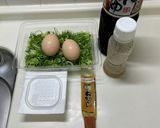【簡単冷そうめん】ネギ納豆卵焼きそうめん作り方1写真