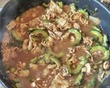 ゴーヤと豚バラ肉のカレー🥒🐷🍛作り方15写真