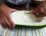 【7月】かちシブイ（冬瓜そのまま器に！）作り方2写真