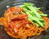グルテンフリーのトウモロコシ麺でビビン麺作り方6写真
