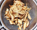 切り干し大根と干し椎茸 きのこの煮物作り方3写真