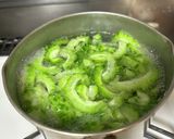 苦味抑えた極旨茹でゴーヤー作り方2写真
