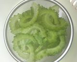 苦味抑えた極旨茹でゴーヤー作り方4写真