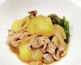 うちの味☆味噌でコク旨♪我が家の肉じゃが作り方20写真