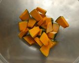かぼちゃのスパイシー炒め作り方1写真