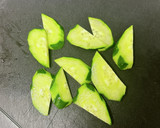 かまぼこのいくらときゅうりのせ作り方1写真