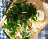 簡単♪ちくわ青じそチーズのホットサンド♪作り方4写真