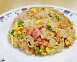 焼飯、具材はあるもの勝負！作り方10写真