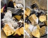 簡単！カリカリっ☆茄子の唐揚げ！のり塩味作り方3写真