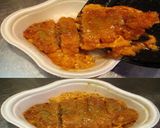 美味ドレプルコギ柚子胡椒で豚ロースかつ丼作り方2写真