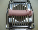 魚肉ソーセージの楽チン輪切り♬作り方3写真