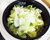 シャキっとレタスチャーハン風炊き込みご飯作り方4写真