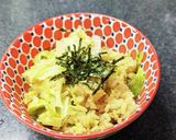 シャキっとレタスチャーハン風炊き込みご飯作り方6写真