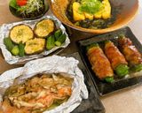 岩海苔だし汁で食べる♪だし巻き卵作り方12写真
