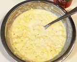 トウモロコシのチーズ風味天ぷら作り方2写真