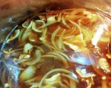 カレー肉うどん、ねぎ＆ねぎ。作り方6写真