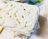 カレー肉うどん、ねぎ＆ねぎ。作り方7写真