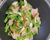 ピーマンとちくわと豚バラのお好み味✨作り方2写真
