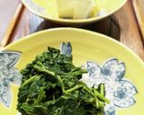 モロヘイヤ 大葉 茗荷ものった豆腐サラダ作り方3写真
