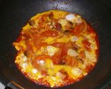 辛辛トマトマ丼　カフェ風作り方5写真