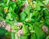 簡単♪ガパオライス 醤油 小松菜で♪作り方3写真