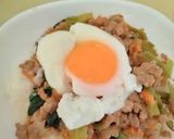 簡単♪ガパオライス 醤油 小松菜で♪作り方4写真