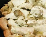 鶏肉のカレーペースト炒めのサラダプレート作り方2写真