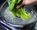 激安！チンゲン菜あんかけ作り方3写真