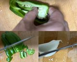 簡単！ピーマンとベーコンのカレースープ♪作り方1写真