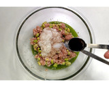 枝豆と干しエビの落とし揚げ★動画あり★作り方7写真