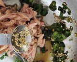 ツナとネギたっぷり☆冷やし素麺☆ランチ作り方1写真