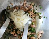 ツナとネギたっぷり☆冷やし素麺☆ランチ作り方2写真