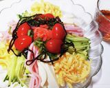 低カロリー！ところてん＆豆腐の冷やし中華作り方5写真