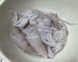 簡単ヒイカのチーズ海鮮チヂミ～薬味たれ作り方1写真