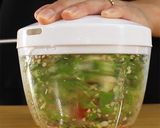 冷凍保存もOK！しし唐味噌作り方1写真
