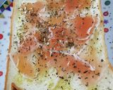 生パンに♪生ハムバジルオリーブ油作り方4写真