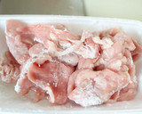 旨味たっぷり♪豚こまとトマトの生姜焼き作り方1写真