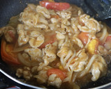 旨味たっぷり♪豚こまとトマトの生姜焼き作り方5写真