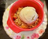 ココットでちょこっとアップル・クランブル作り方7写真