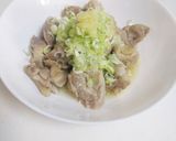鶏もも肉の酒蒸し　オヤジのつまみ作り方7写真