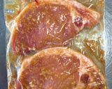 豚肉の愛菜みそ漬け焼き作り方2写真