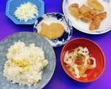 【病院】焼もろこしごはん【給食】作り方5写真