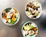 肉無豆腐オイレモンラタトゥイユ味野菜炒め作り方12写真