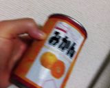 お祭りに有る簡単フルーツ缶詰シャーベット作り方1写真