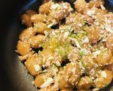毎日の納豆●パン粉のサクサクトッピング作り方1写真