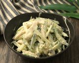 キュウリとサラダチキンのシーザーサラダ作り方3写真