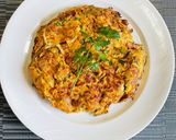 菜脯蛋　　切り干し大根で作る台湾風卵焼き作り方8写真