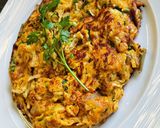 菜脯蛋　　切り干し大根で作る台湾風卵焼き作り方10写真
