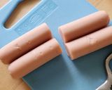 弁当に魚肉ソーセージチーズ焼き☆カリカリ作り方1写真